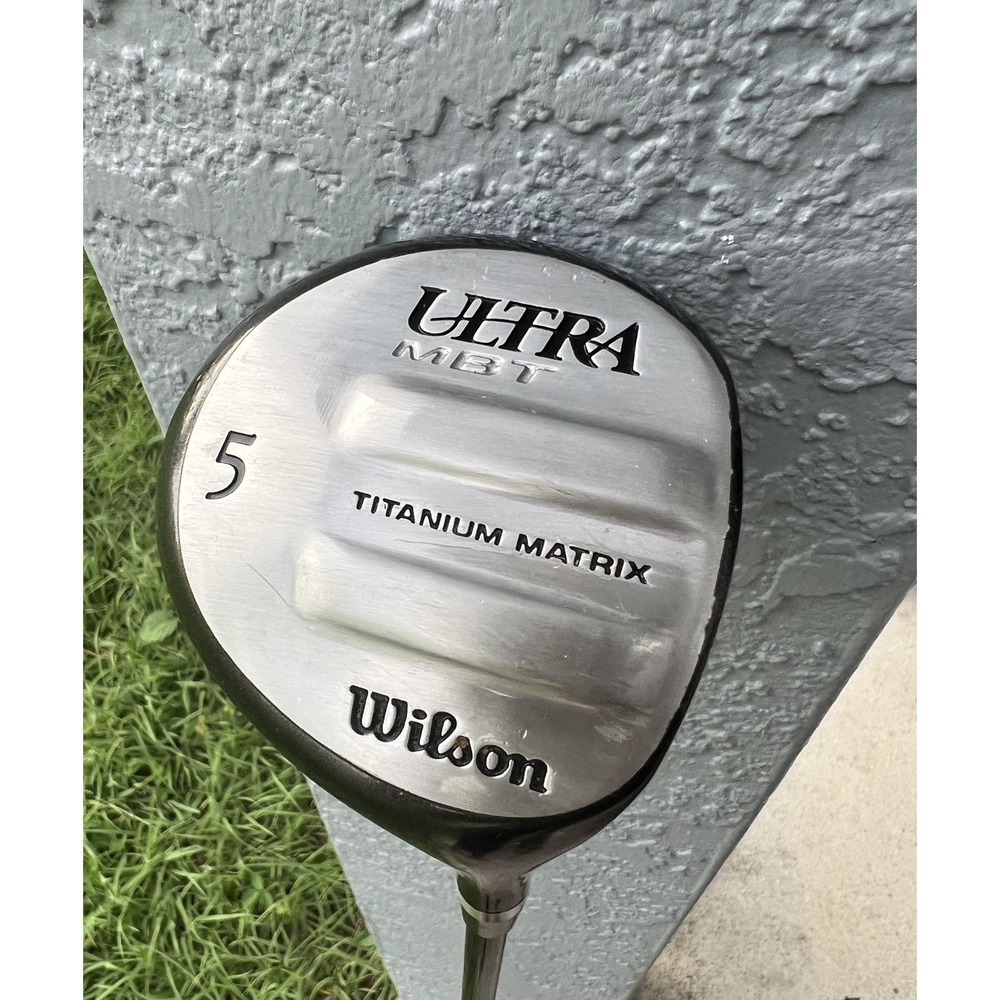 Wilson Ultra MBT Titanium Matrix 5 Wood 21° Graphite Shaft Reg Flex 42"